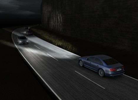Audi внедряет «умную» систему освещения
