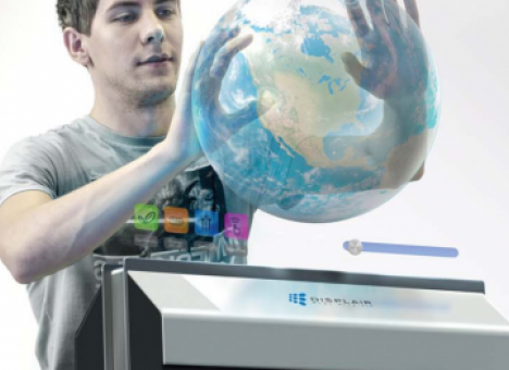 Впервые в Украине - презентация безэкранного дисплея