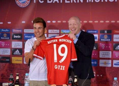«Бавария» представила Гетце
