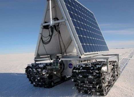 Разработан гусеничный робот для полярных исследований