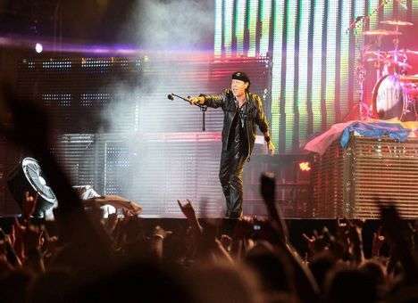 Дождь и гроза не распугали ни Scorpions, ни их фанатов (ФОТО)