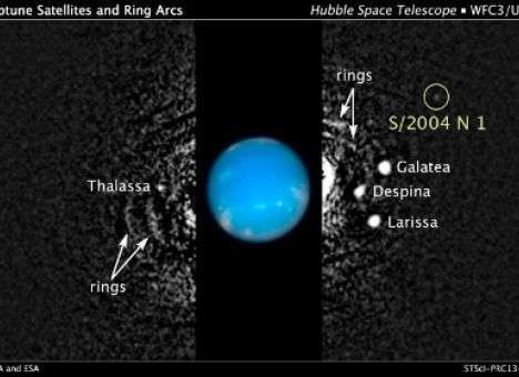 Hubble нашел у Нептуна новый спутник