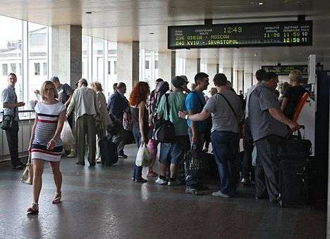 В направлении Крыма добавили поезда на «пиковые даты»