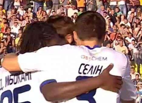 Мбокани принес победу «Динамо» в Ужгороде