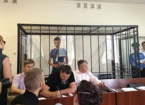 «Свободовца», обвиняемого в избиении «титушек», отпустили под залог (ФОТО)