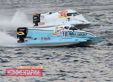 Как Формула-1 покорила Киевское море (ФОТО)