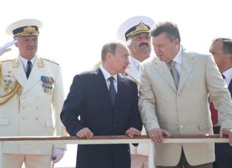 Как президенты Украины и РФ в Севастополе гуляли (ФОТО)