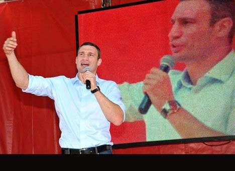 Кличко отказался от партийного строительства