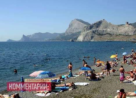 На отдых в Крым россиян едет больше, чем украинцев