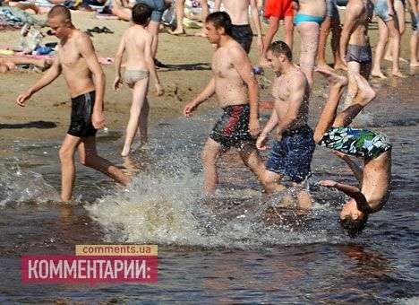 В Киеве запретили купаться на четырех пляжах