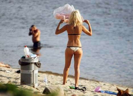 «Ледниковый период» на крымских пляжах отступает