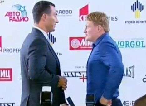 Кличко и Поветкин организовали дуэль (ВИДЕО)