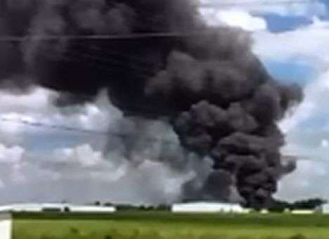 На химзаводе в США прогремел взрыв