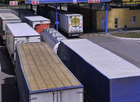 Россия уверяет, что украинские грузы на границе больше не простаивают