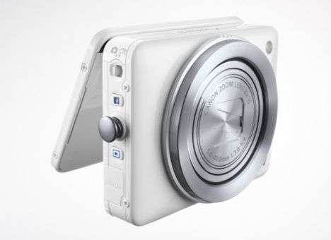 Появилась фотокамера Canon с кнопкой Facebook