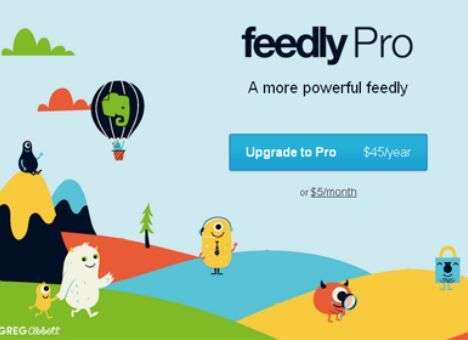 Преемница Google Reader обзавелась платной версией