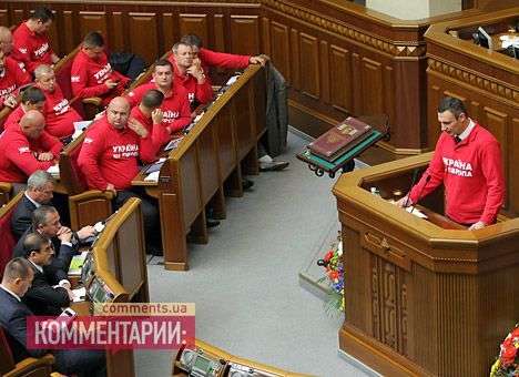 Кличко понравилось настроение выступления Президента