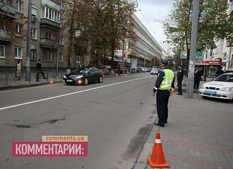 Ради «мужского разговора» Президента перекрыли пол-Киева (ФОТО)