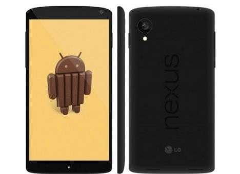 Названа дата появления эталонного Android-смартфона Nexus 5