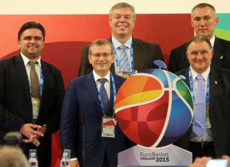В Словении презентовали логотип украинского Евробаскета (ФОТО)