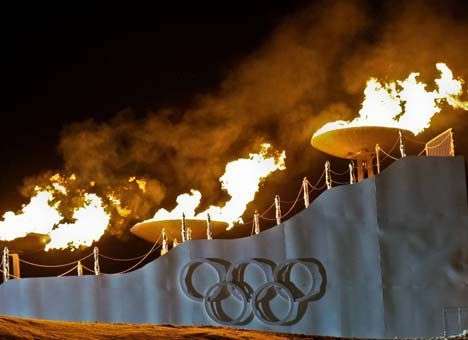 Греки дали огонь для российских олимпийцев