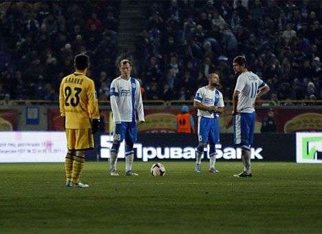 Добкин: Свет вокруг стадиона не пропадал