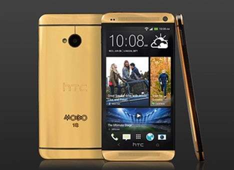 HTC готовит к выпуску смартфоны из золота