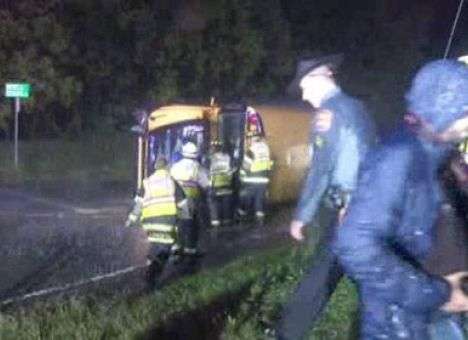 В ДТП в США пострадали 40 студентов