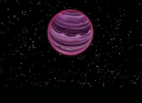 Обнаружен одиночный молодой газовый гигант