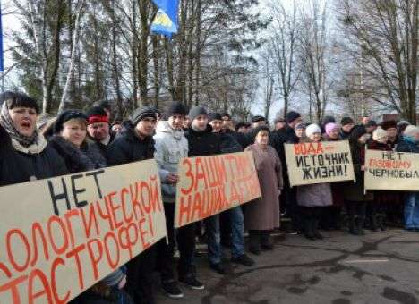 Россияне взбунтовались против добычи сланцевого газа в Украине