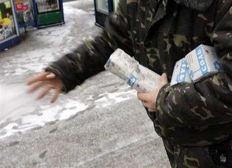 Для киевских дорог накупили «золотой» соли на 26 млн. грн.