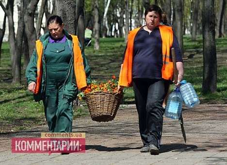 К зиме киевские парки и скверы подмарафетят за 5 млн.