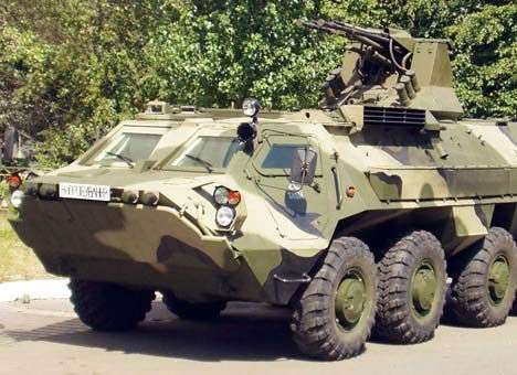 Против БТР–4 используют неконвенционное оружие