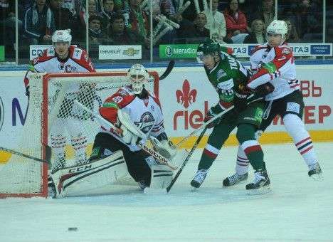 «Донбасс» проиграл лидеру в КХЛ (ВИДЕО)