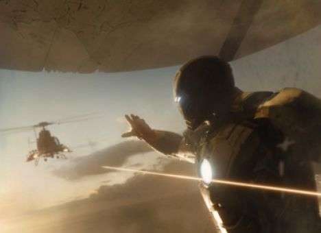 Военных США оденту в костюмы «Железного человека»