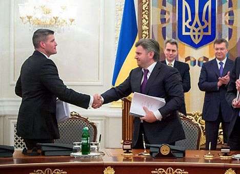 Украина подписала договор на добычу сланцевого газа с американской компанией