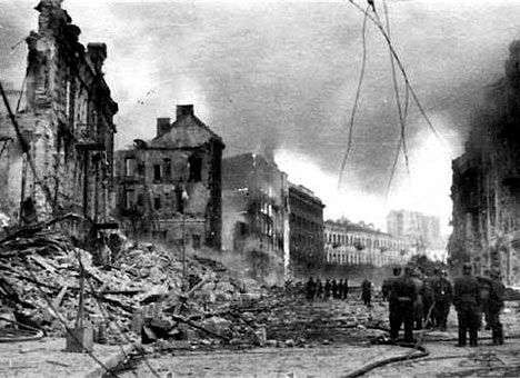 У Попова чтят подрыв Крещатика подпольщиками НКВД (ФОТО)