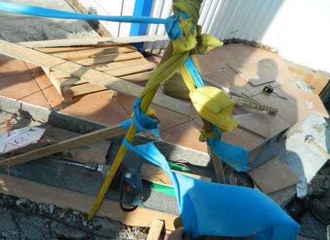 В Одессе надругались над государственным флагом (ФОТО)