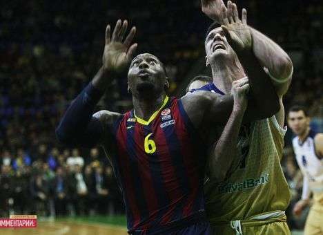 Как «строители» бились с «Барсой» (ФОТО, ВИДЕО)