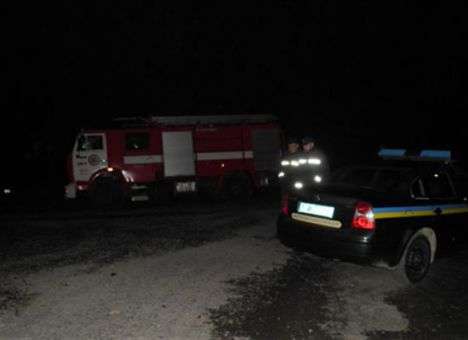 На Закарпатье во время бурения скважины произошел выброс газа (ФОТО)