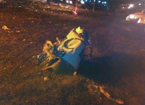 Разбившийся в Казани Boeing при падении развалился на части