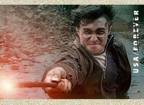 Марки с Гарри Поттером выпустили в США