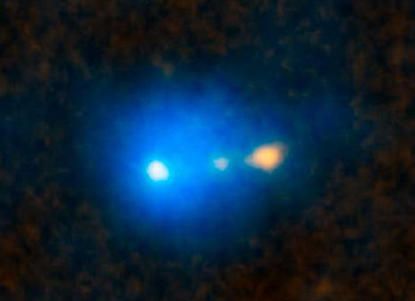 Облако Химико оказалось сразу тремя галактиками