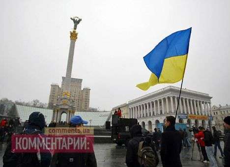 Спецназ оттеснил митингующих столичного Евромайдана (ФОТО, ВИДЕО)