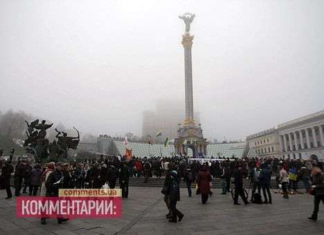 Евромитингующих поселят в палатках в центре Киева