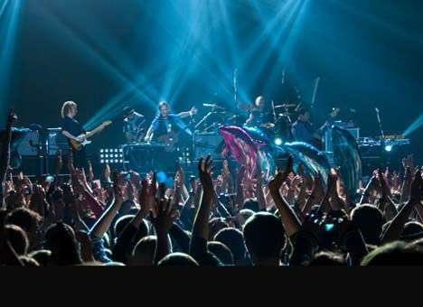 «Мумий Тролль» запустил в Киеве дельфинов стаю (ФОТО)