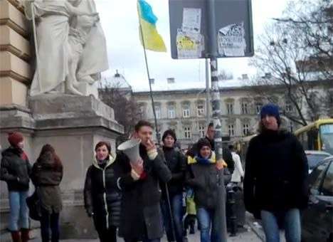 Во Львове студенты возьмут в осаду ГАИ с требованием не мешать Евромайдану (ФОТО)