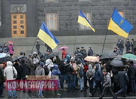 Евромайдан завтра с утра передислоцируется под окна Азарова