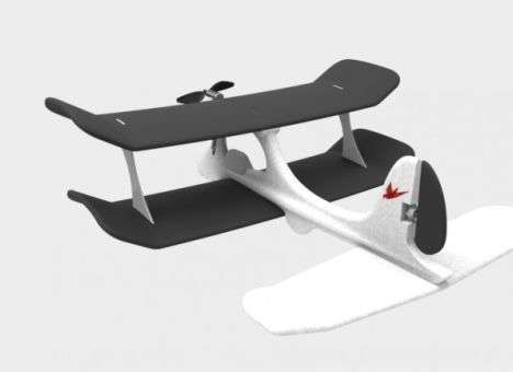 SmartPlane - первый в мире игрушечный самолет управляемый смартфоном