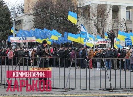 Кернес приехал агитировать на Антимайдан на велосипеде (ФОТО)